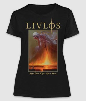 livloes and then there were none tshirt ladies black front
