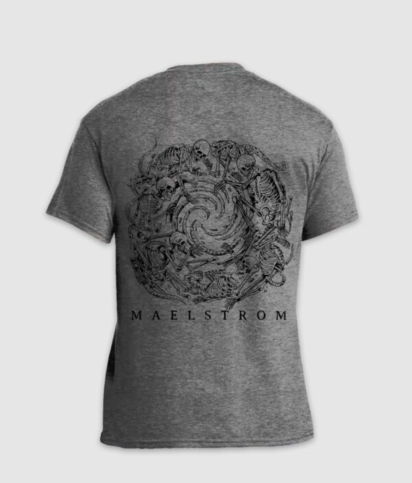 livloes maelstrom tee graphite heather back