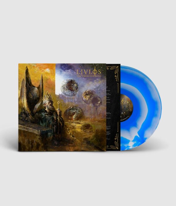 livloes the crescent king nebula blue vinyl